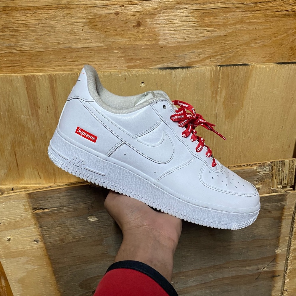 Supreme x Air Force 1 Low “Box Logo White”